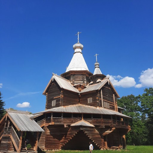 Великий Новгород, музей деревянного зодчества 